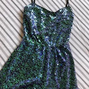 Sequin Romper